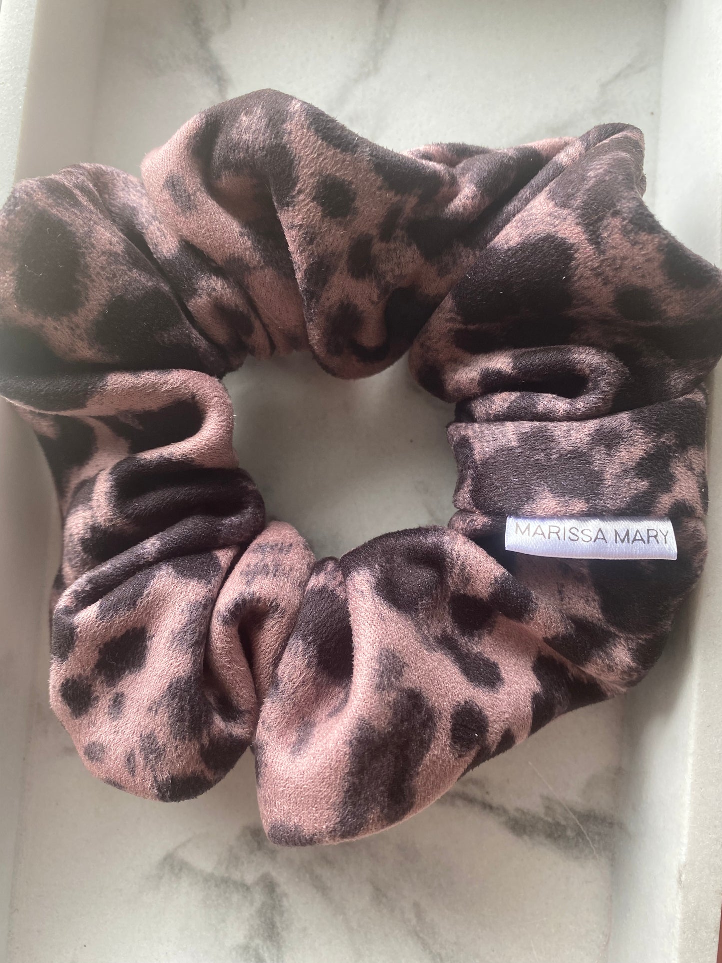 Pink Leopard Suede Regular